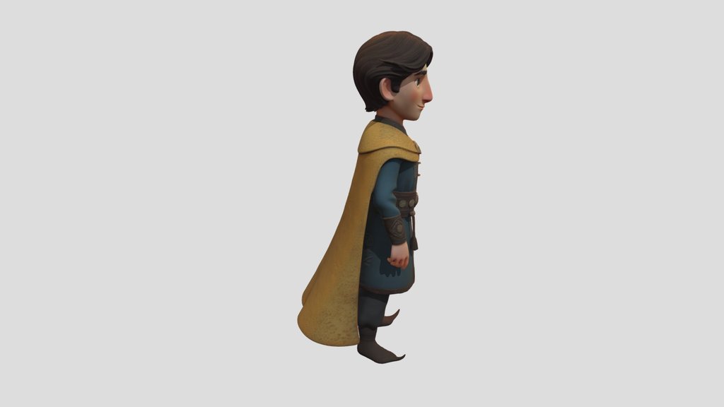 Fantasy Prince 3d Model
