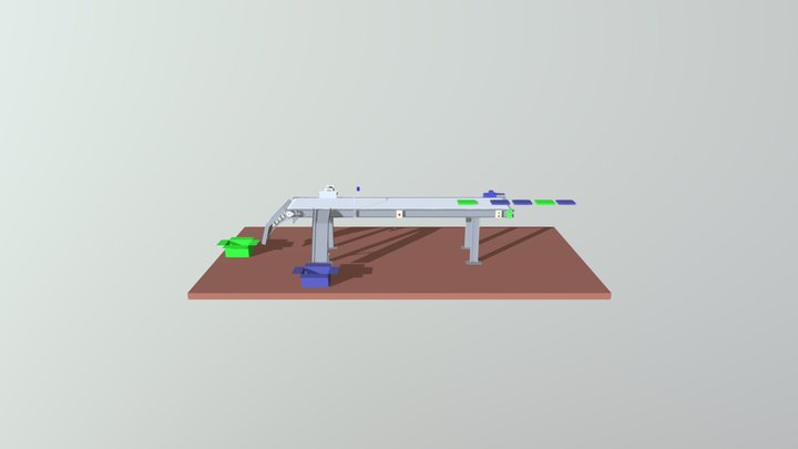 Faja transportadora 3D Model