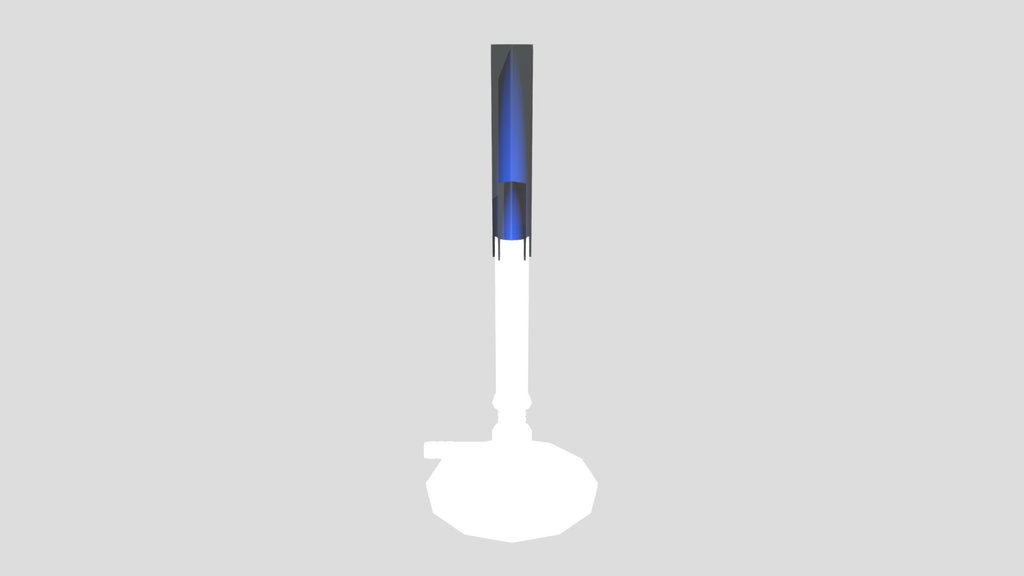 Low Poly Bunsen Burner