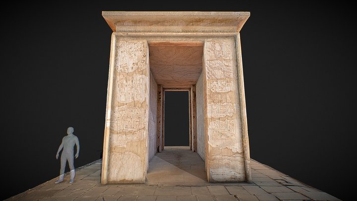 Alabaster chapel of Amenhotep I 3D Model