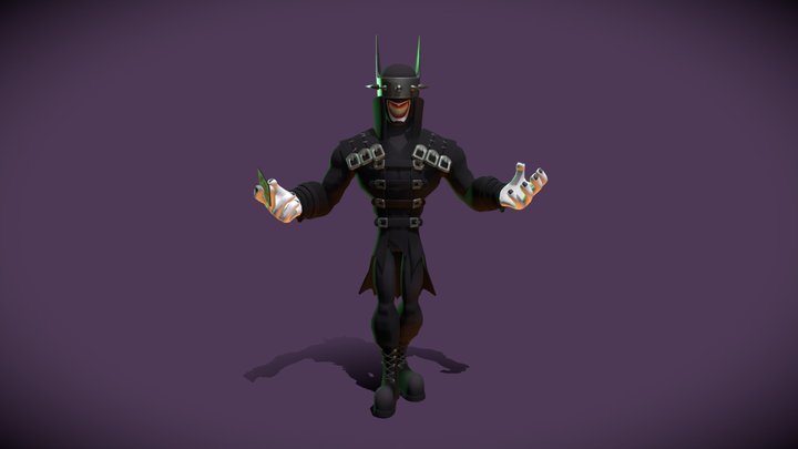 Batman Who Laughs 3D Model