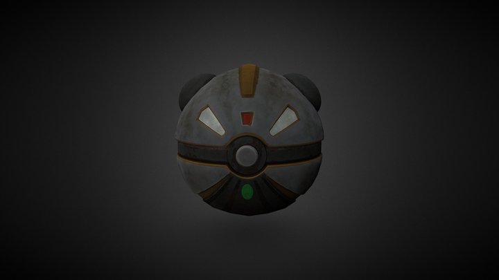 Arceus Pokeball 3D Model
