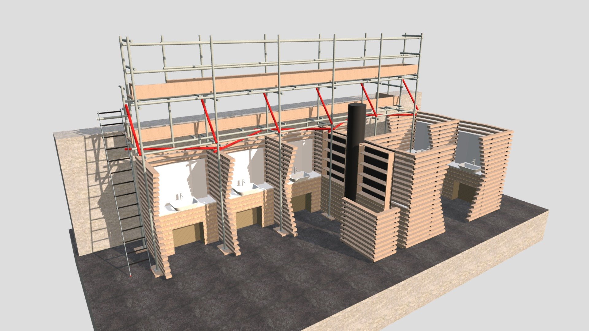 KEN004-DWG-S-0100-P01 - 3D model by Node Scaffold Design (@nodescaffold ...