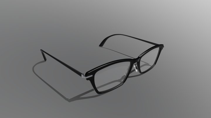 Glasses 2 3D Model