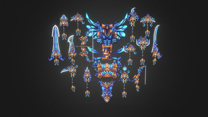 Leviathan Pack 3D Model