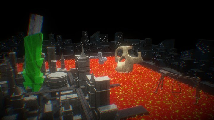 Metro with monsters! BIG FILE BTW – Modello 3D gratuito STL