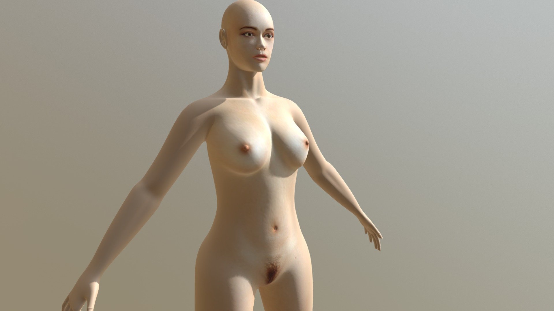 3D model Female