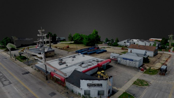 Downtown Okemos, Michigan 2019 3D Model