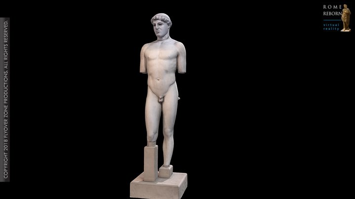 3D rendering of Youth (Kritios Boy)