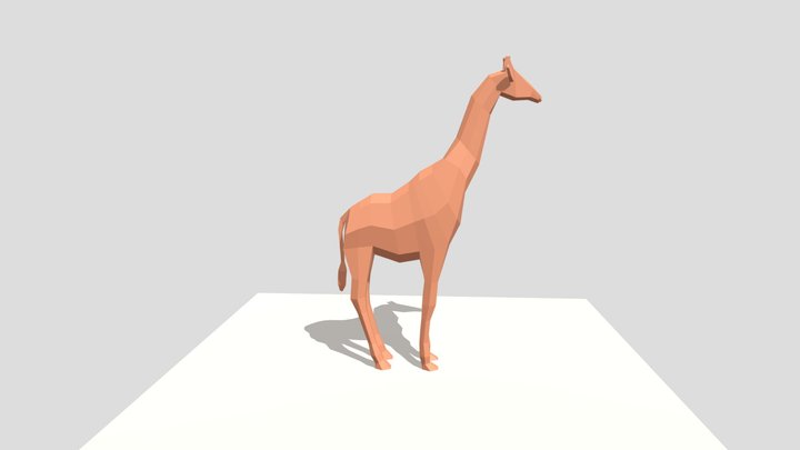Giraffe 3D Model