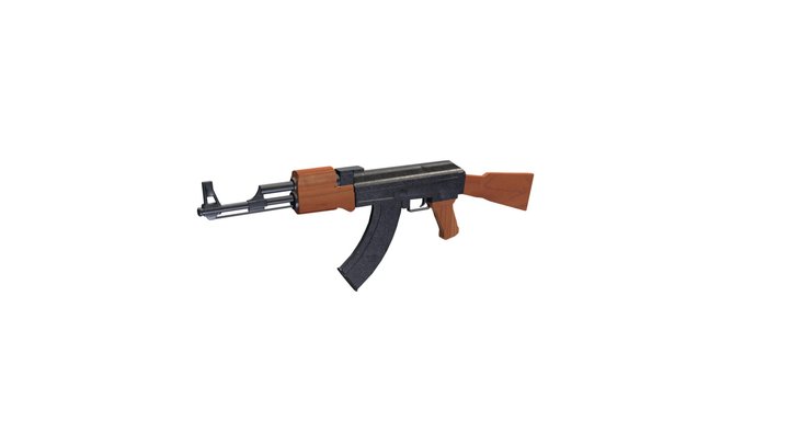 Ak47 3D Model