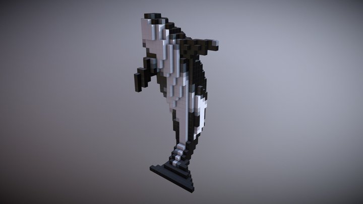 Douglas Coupland's Digital Orca 3D Model