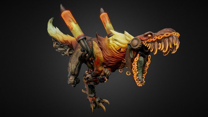 BANGtail 3D Model