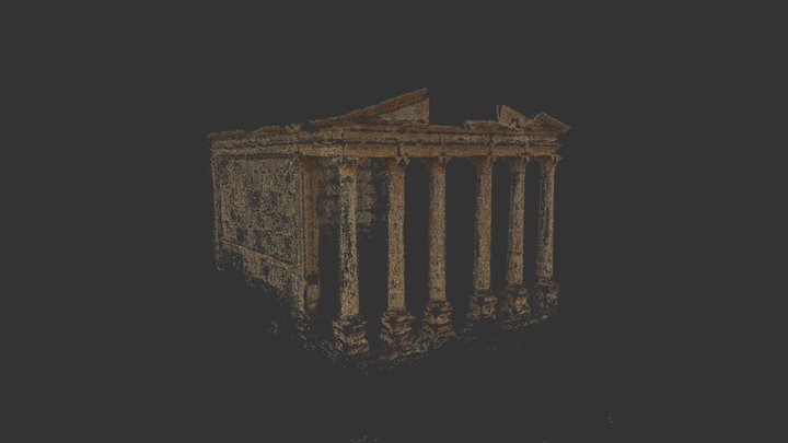 Palmyra – Funerary Temple 3D Model