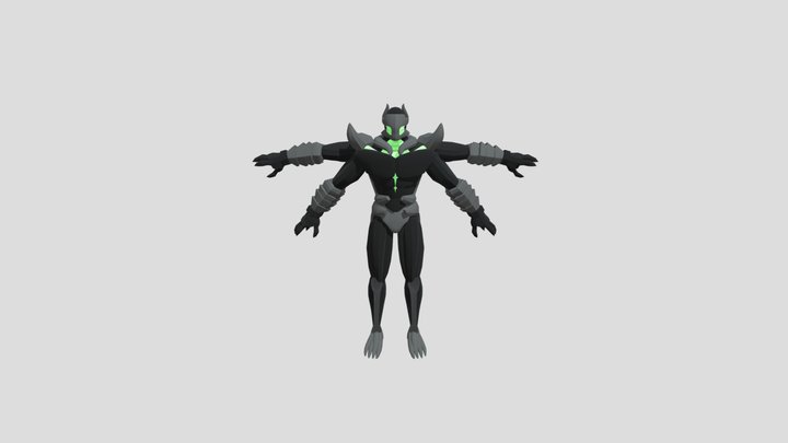 Robo Demon 3D Model
