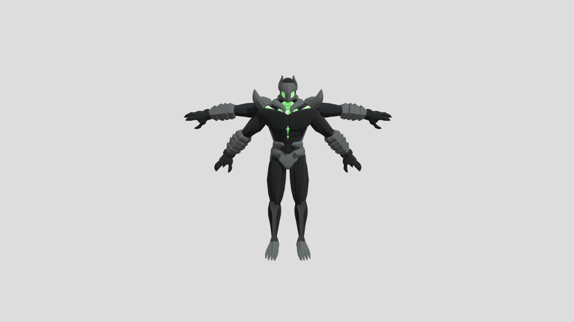 Robo Demon - Download Free 3D model by Simon Boyer 3D (@SimonBoyer3D ...