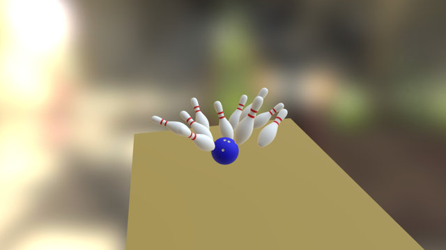Bowling Alley- Final 3D Model