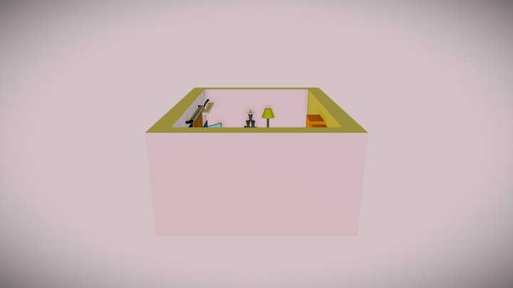3D Diorama: Room