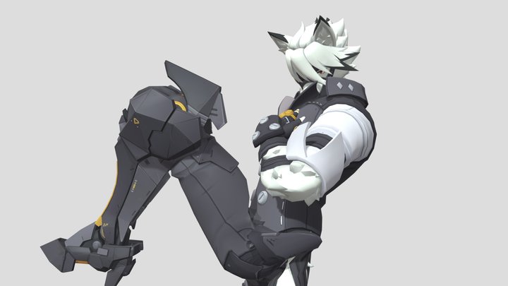 Lycaon - In Game Attack Animation 3D Model