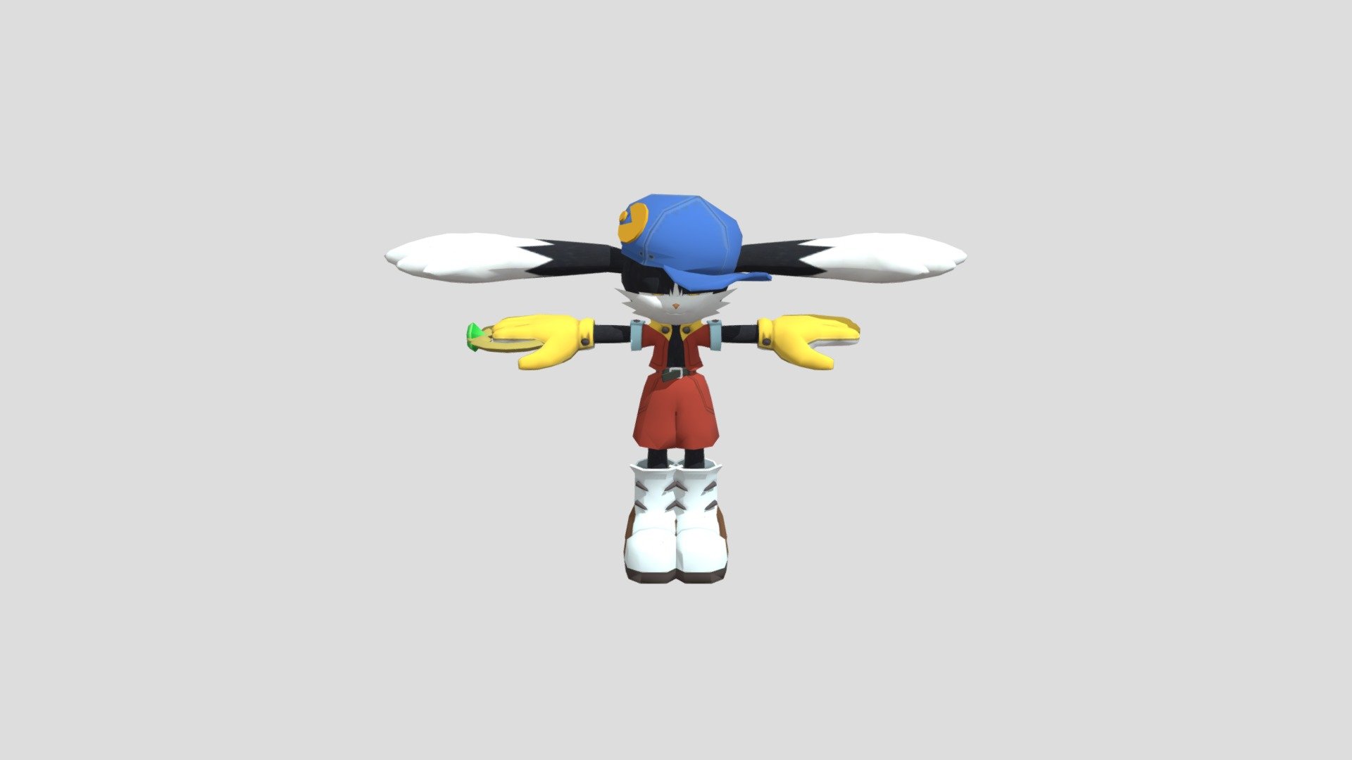 Klonoa - Download Free 3D model by donmcdonough [e0137ce] - Sketchfab