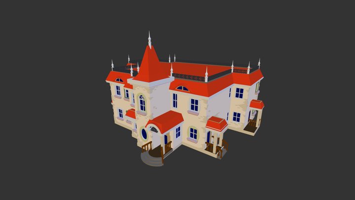 Layout Of The Garden2 3D Model