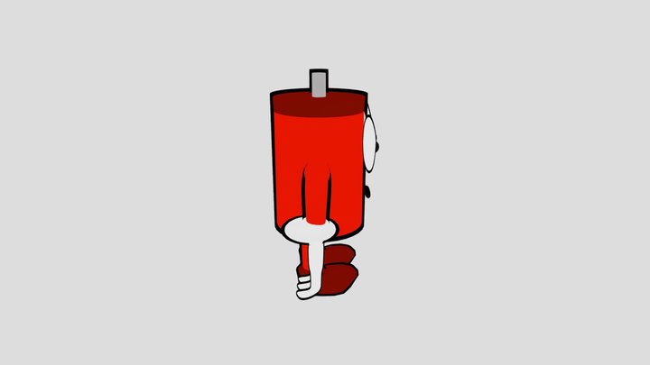 PM Red 3D Model