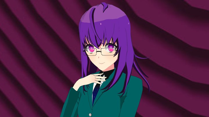 Mayumi Doujima (Pretty Boy Detective Club) 3D Model