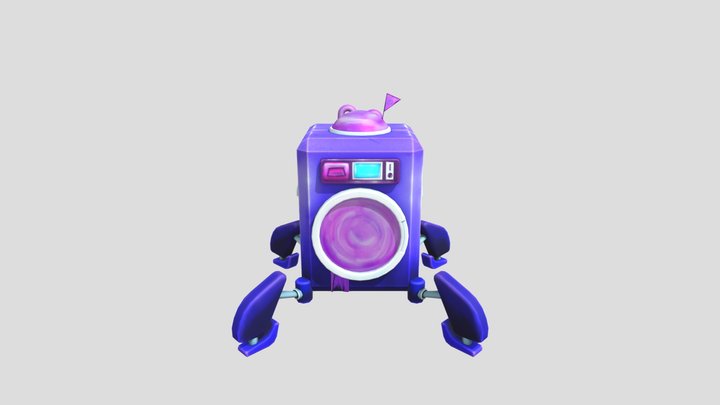Space_Laundromat 3D Model
