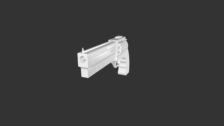 Weapon modeling lesson 3D Model