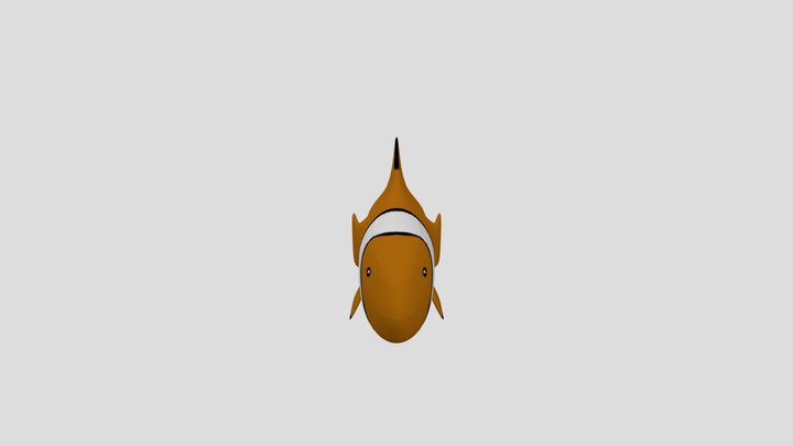 clownfish 3D Model