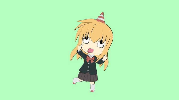 ＋チック姉さん +Tic Elder Sister 模型姐妹 姐姐 3D Model