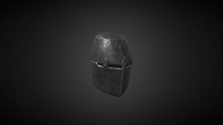 Medieval Helmet 3D Model