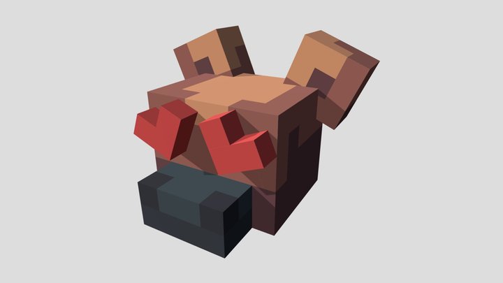 Love Bear redone 3D Model