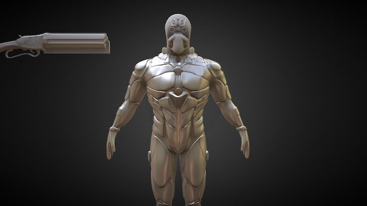 Odd Military 3D Model