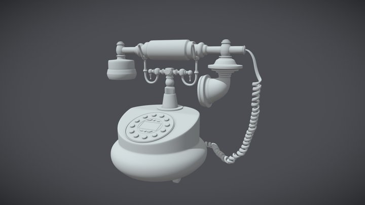 Telephone 3D Model