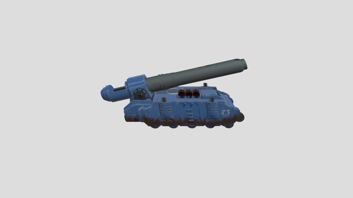 TAnk with the textures on 3D Model