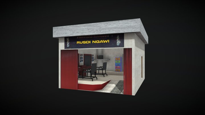 Barbershop House | Part 2 3D Model