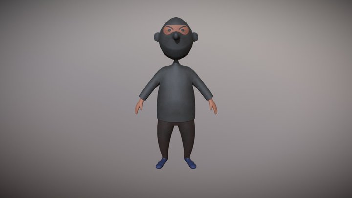 Terrorist 3D Model