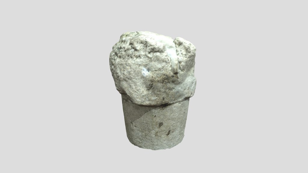 Old Concrete Post Footer
