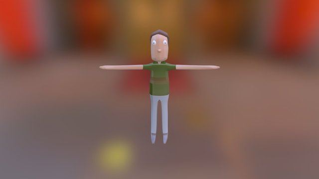Sketch Fab Jerry 3D Model