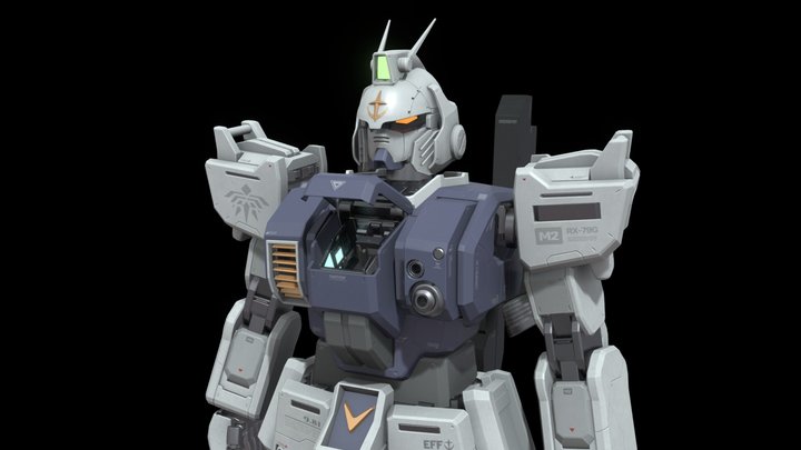 RX-79[G] - M2 Gundam (Project M) 3D Model