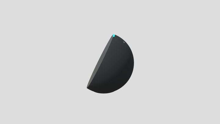 Alexa Amazon Echo Pop - Grey 3D Model