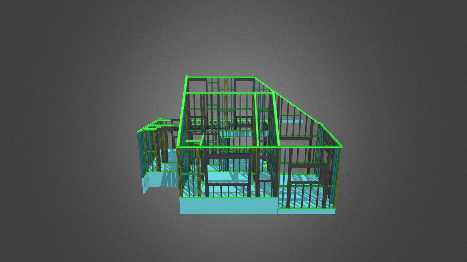 17 NEW BOND STREET - FRAMES - 3D model by TrussDesign-02 [e01c4b7 ...