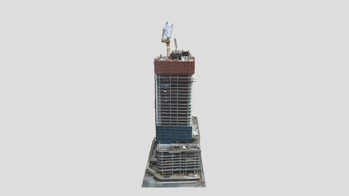 DTLA Skyscraper Photogrammetry 3D Model