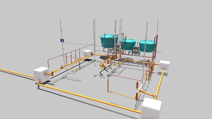 BWC PÚBLICO (VÁLV_ HIDRA)dxf 3D Model