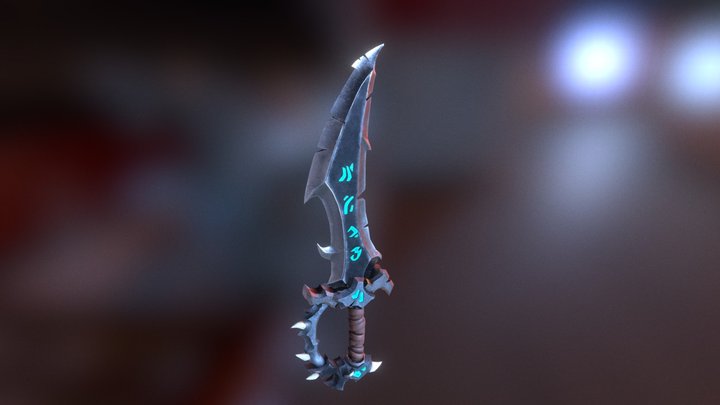 Wow Sword - Test UV and Substance Painter 3D Model