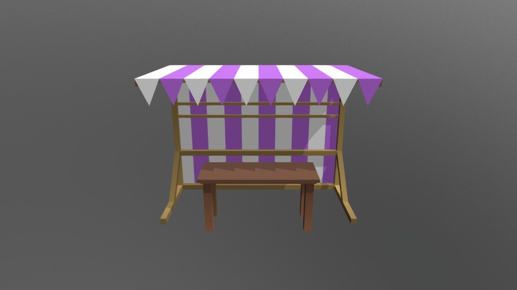 Asset by Feyfolken | Props | Trade Post Purple