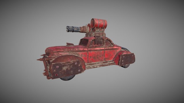 Mad Max - Desert Rust 3D Model
