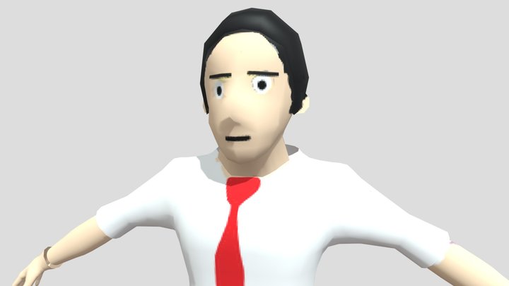 Business Man 3D Model