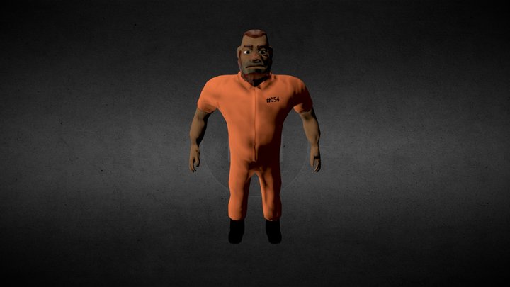 prisoner #54 3D Model